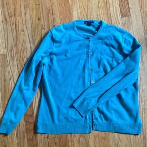 Lands' End Teal Sweater